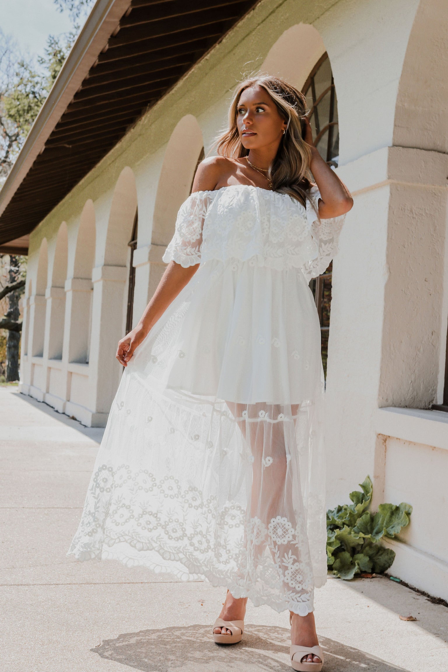 Dancing Down The Aisle Maxi Dress