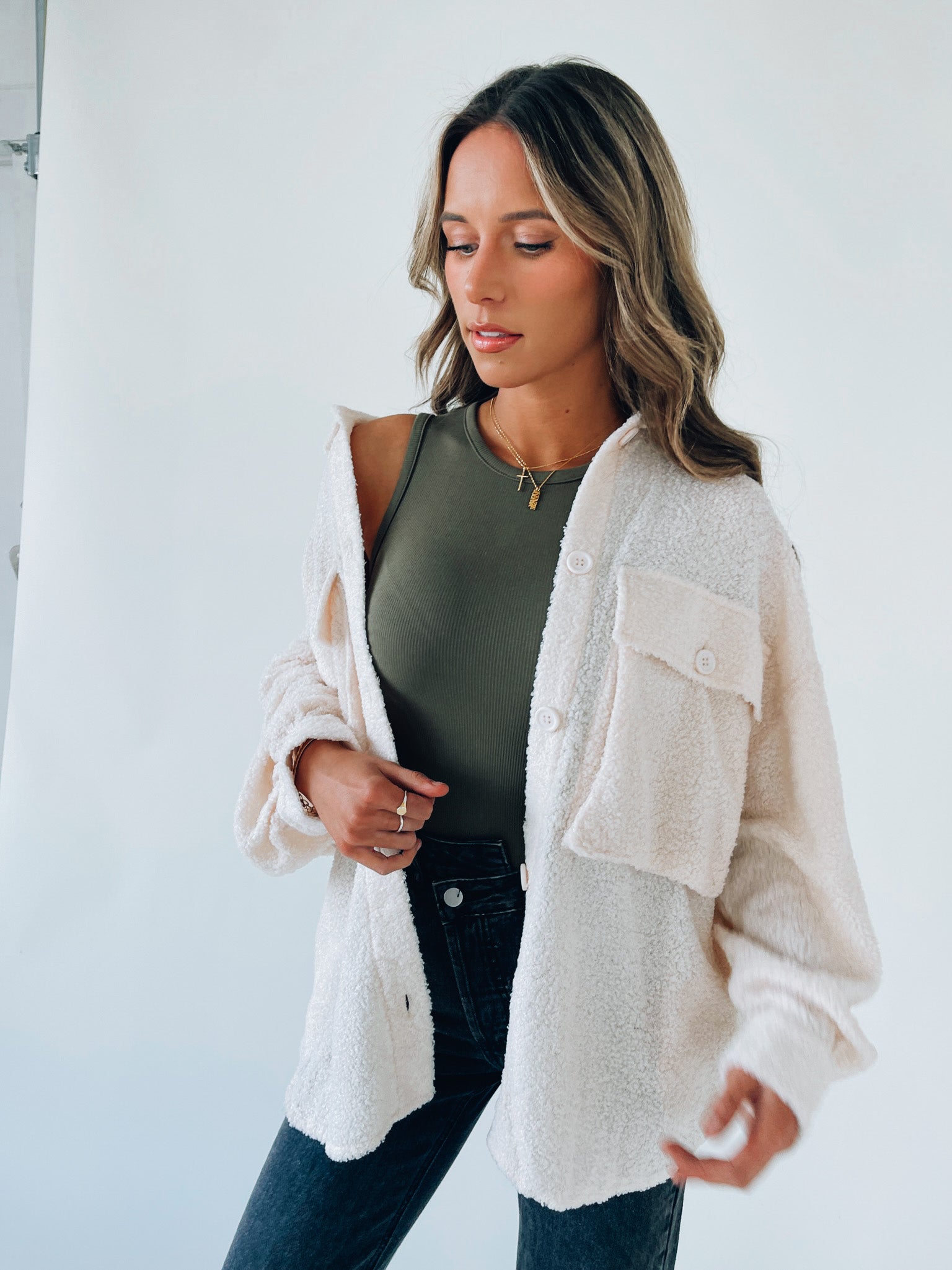 Mariah Olive Bodysuit