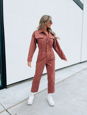 Carsyn Zip-Up Jumpsuit