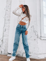 SALE :Checkered Long Sleeve Top