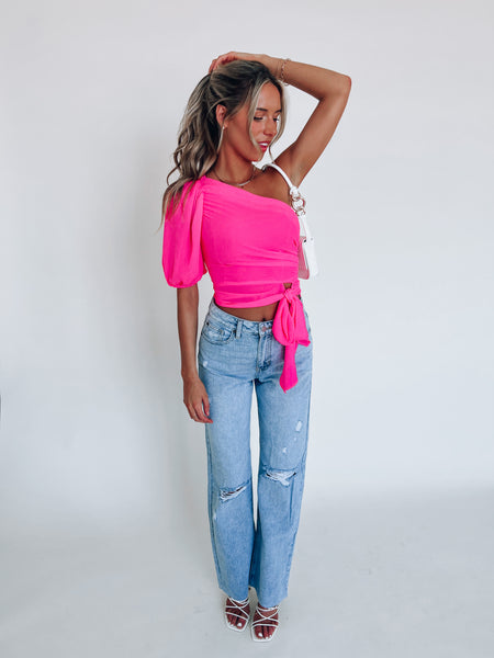 Gina One Shoulder Top – Madida Clothing