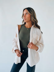 Mariah Olive Bodysuit