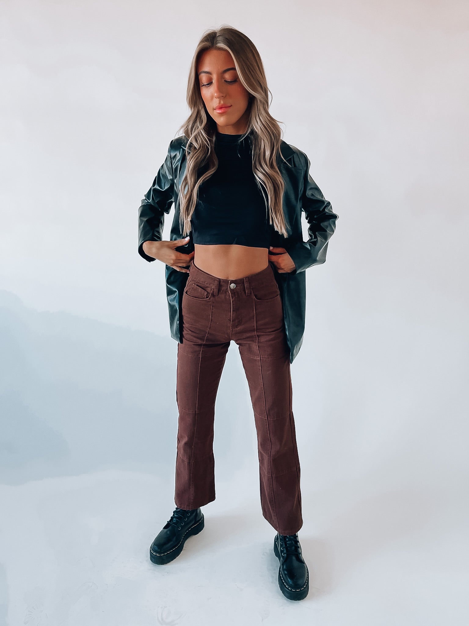 RESTOCKED: Chocolate Boyfriend Denim