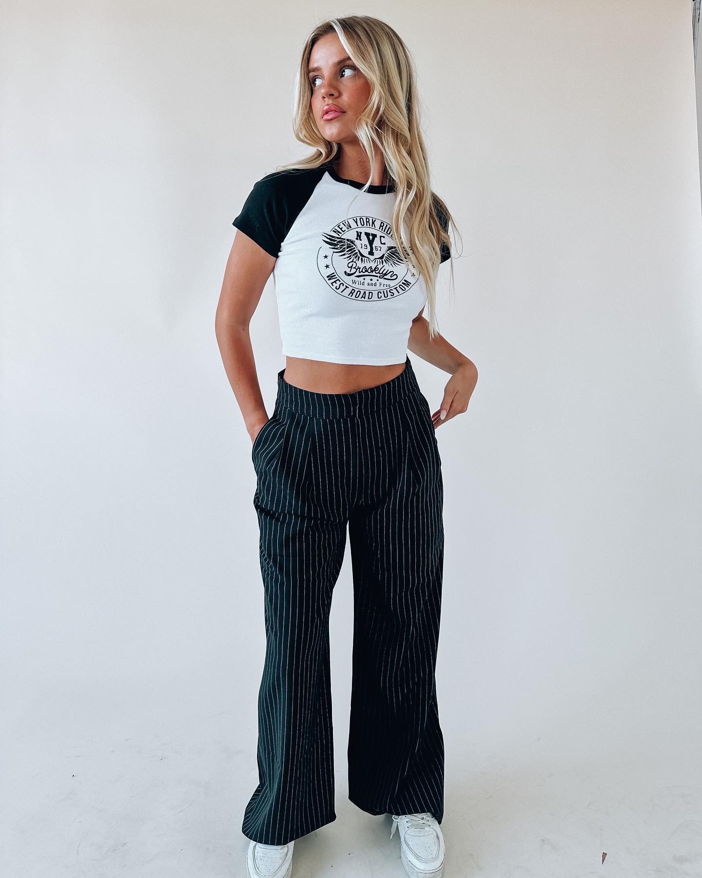 New York Riders Baby Tee