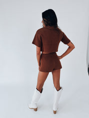 Mazie Knit Short Set