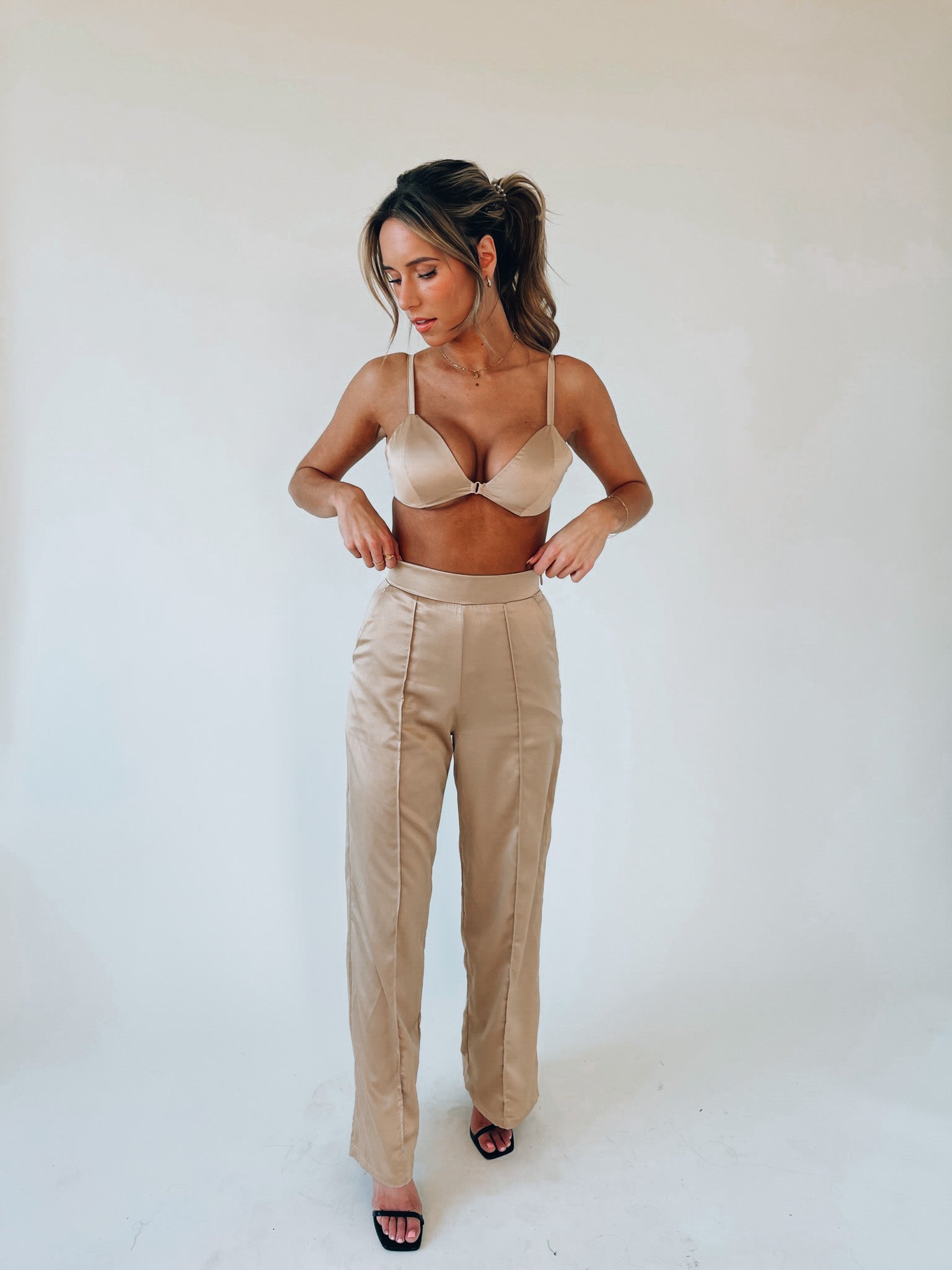 Luna 3 Piece Silk Set