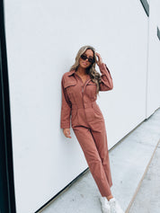 Carsyn Zip-Up Jumpsuit