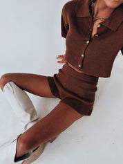 Mazie Knit Short Set