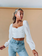 Malani Bustier Long Sleeve