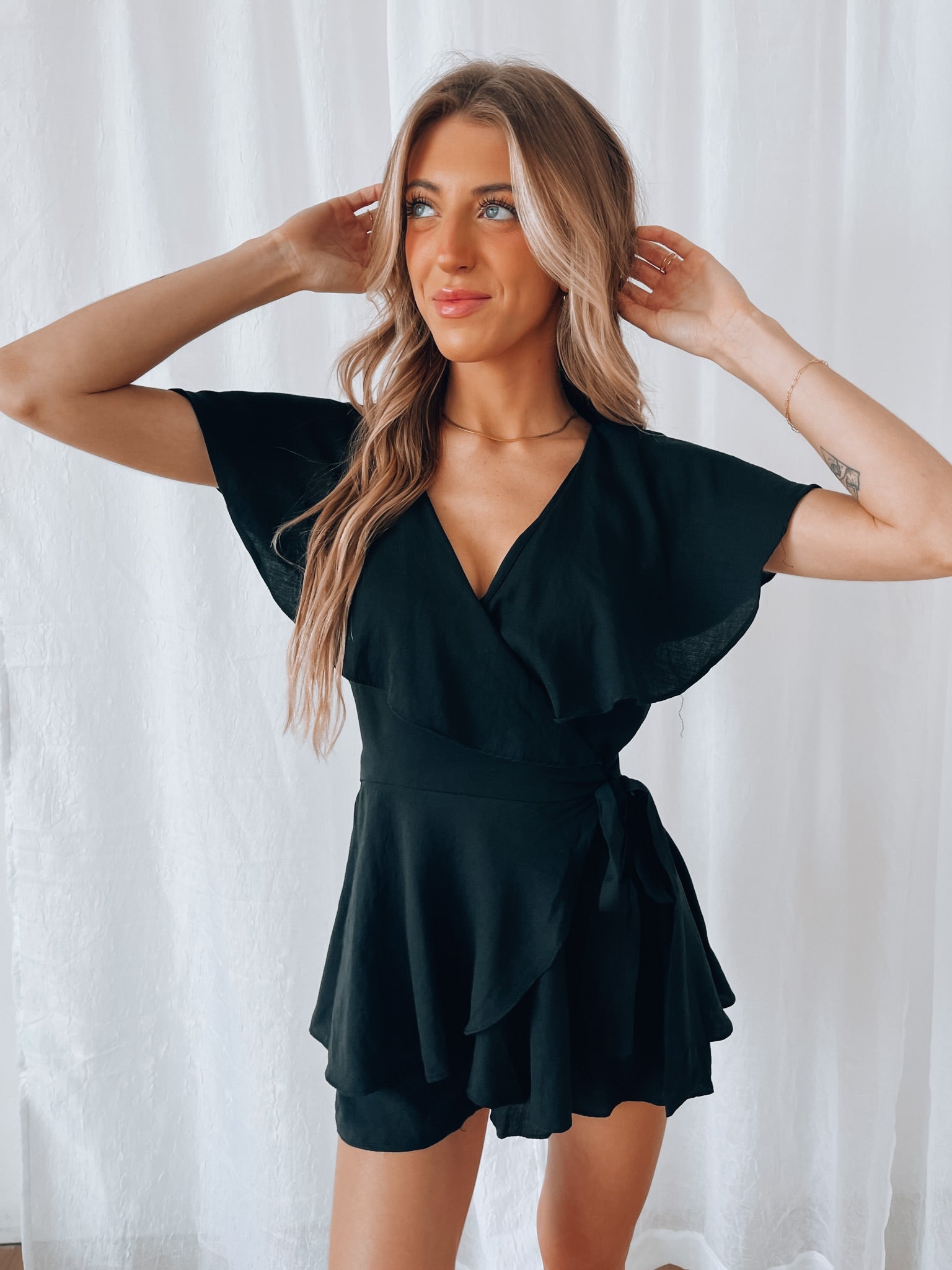 Kylah Wrap Romper