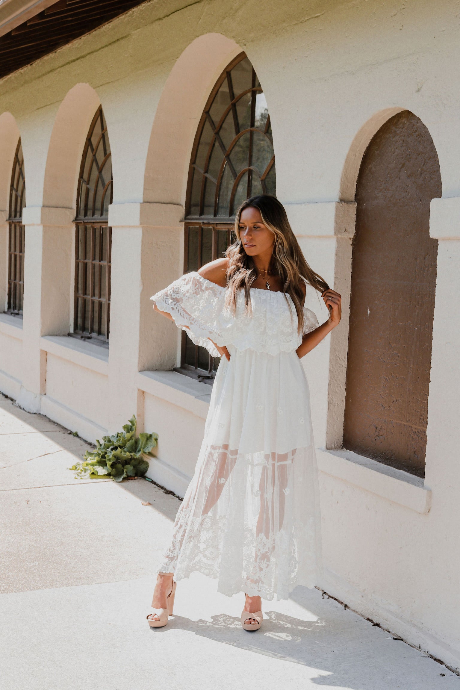 Dancing Down The Aisle Maxi Dress