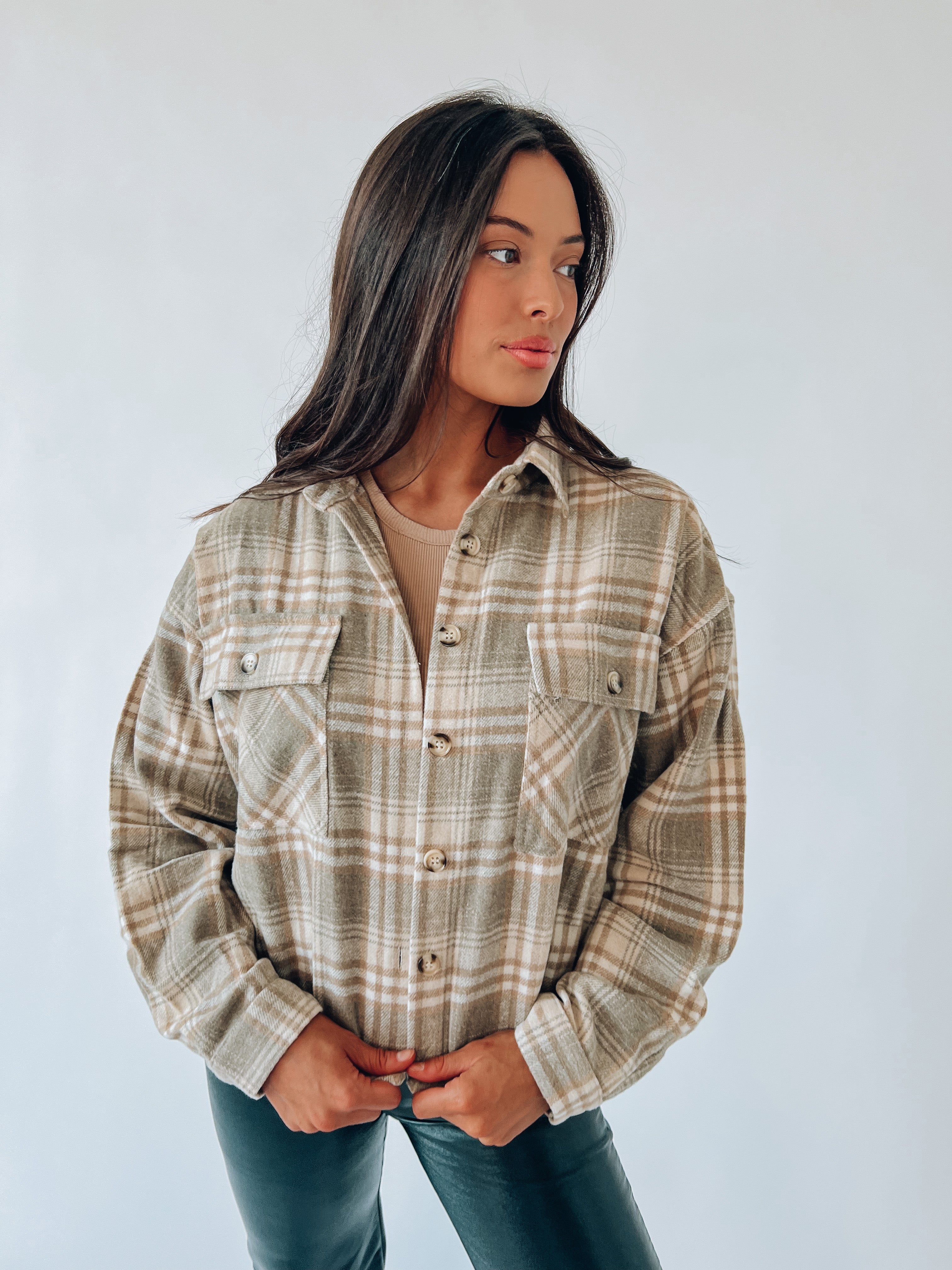 Hudson Plaid Flannel Jacket