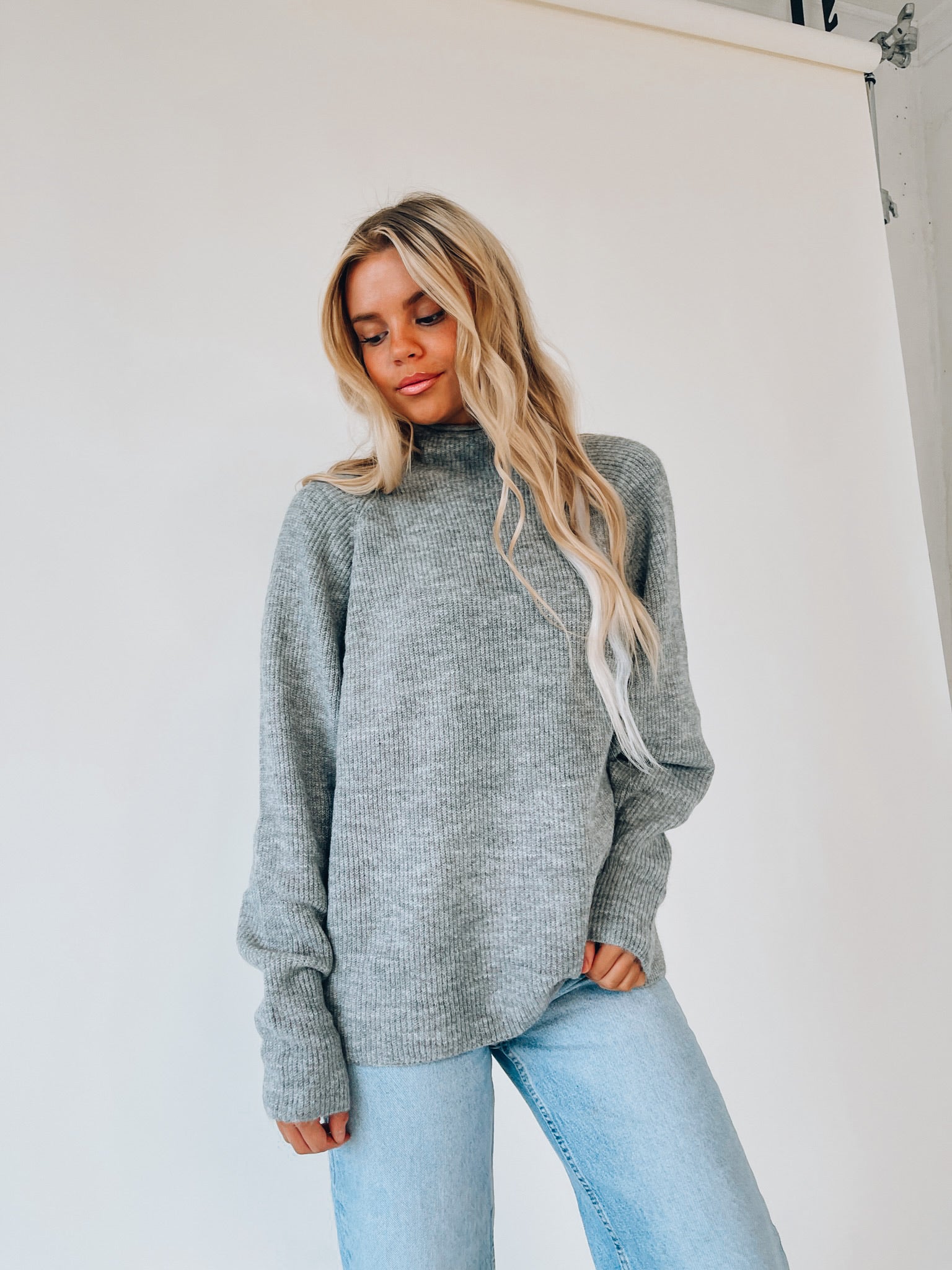 Oversized Grey Sweater