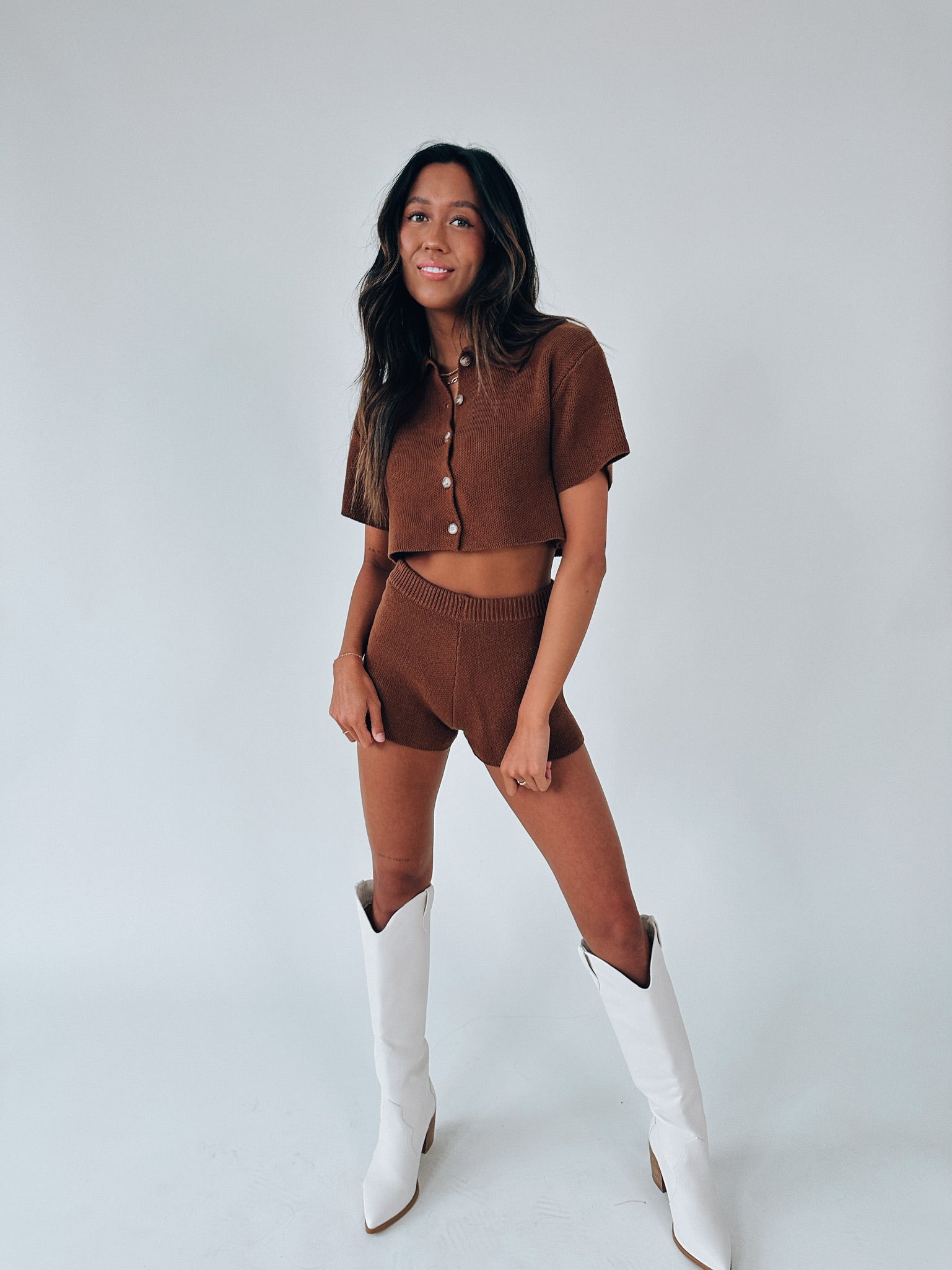 Mazie Knit Short Set