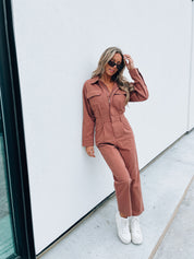 Carsyn Zip-Up Jumpsuit
