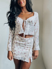 Juliet Floral Lace Set