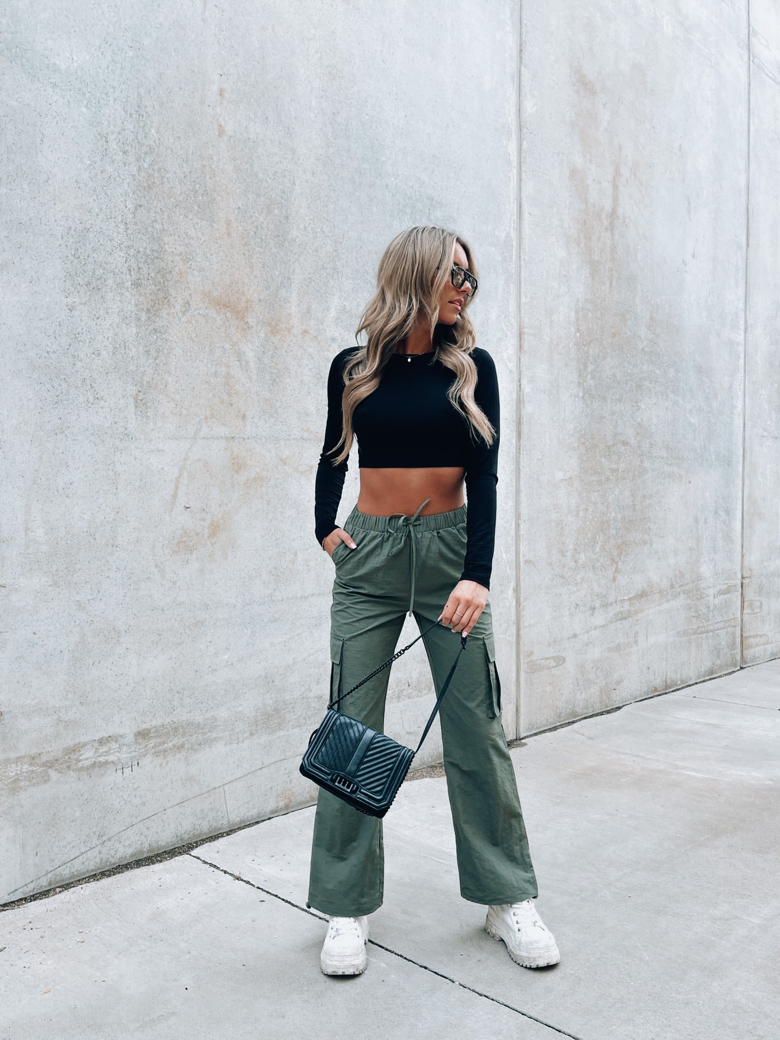 Dusty Green Joggers