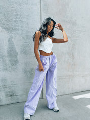 RESTOCKED :Lavender Cargo Pants