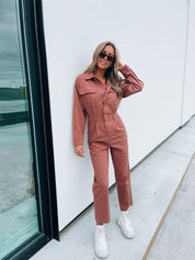 Carsyn Zip-Up Jumpsuit
