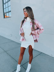 Mix It Up Flannel Jacket