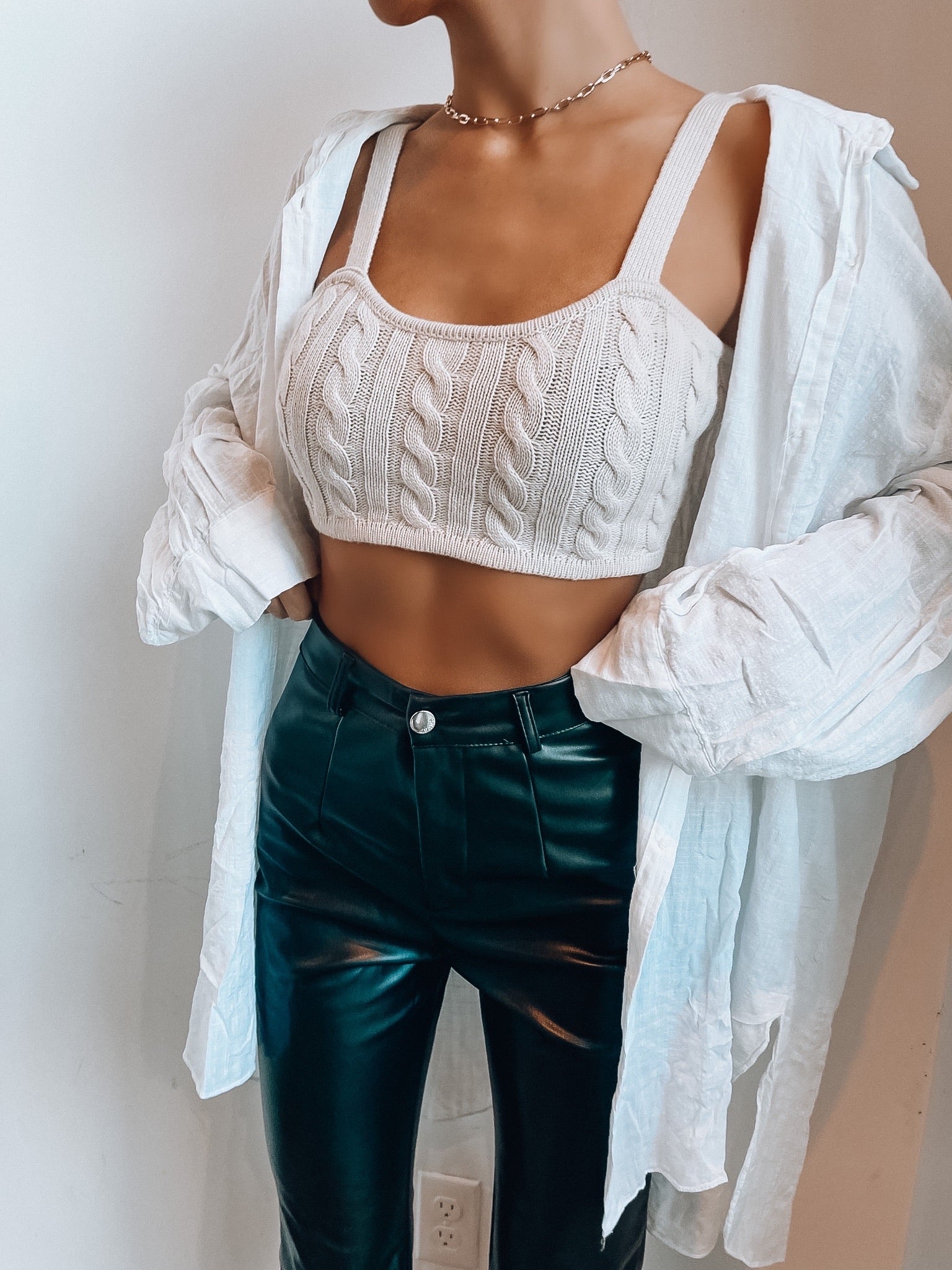 Elsie Knit Crop