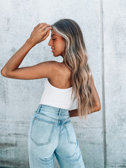 Leona Knotted One Shoulder Bodysuit
