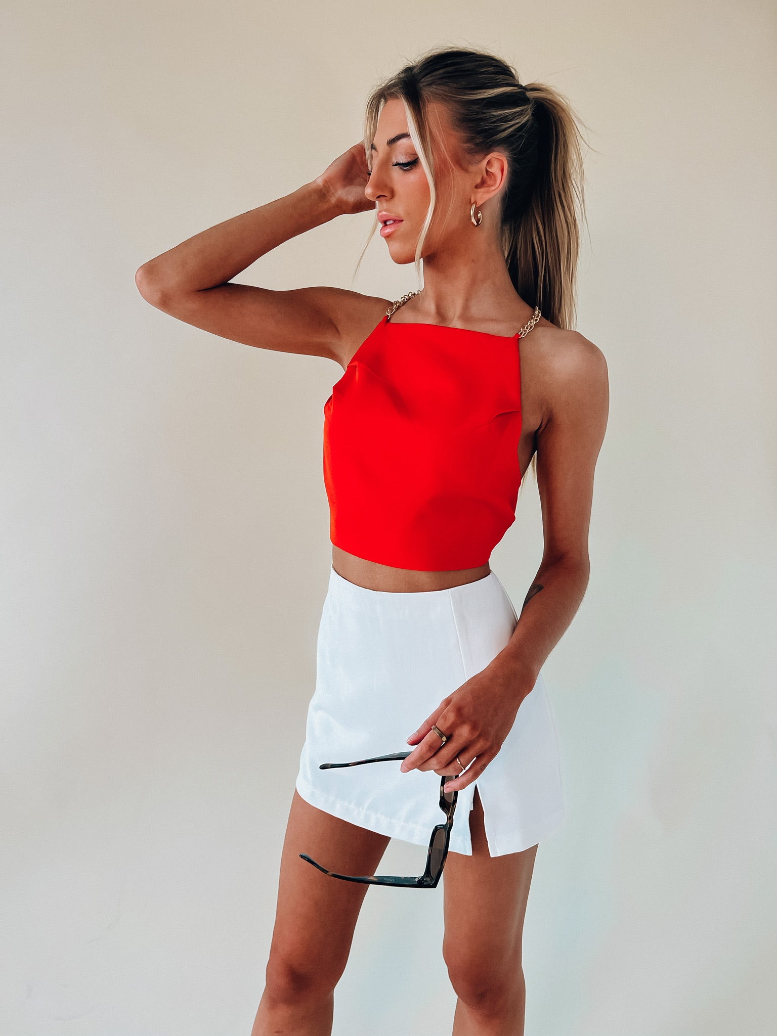 Daylin Chain Strap Top