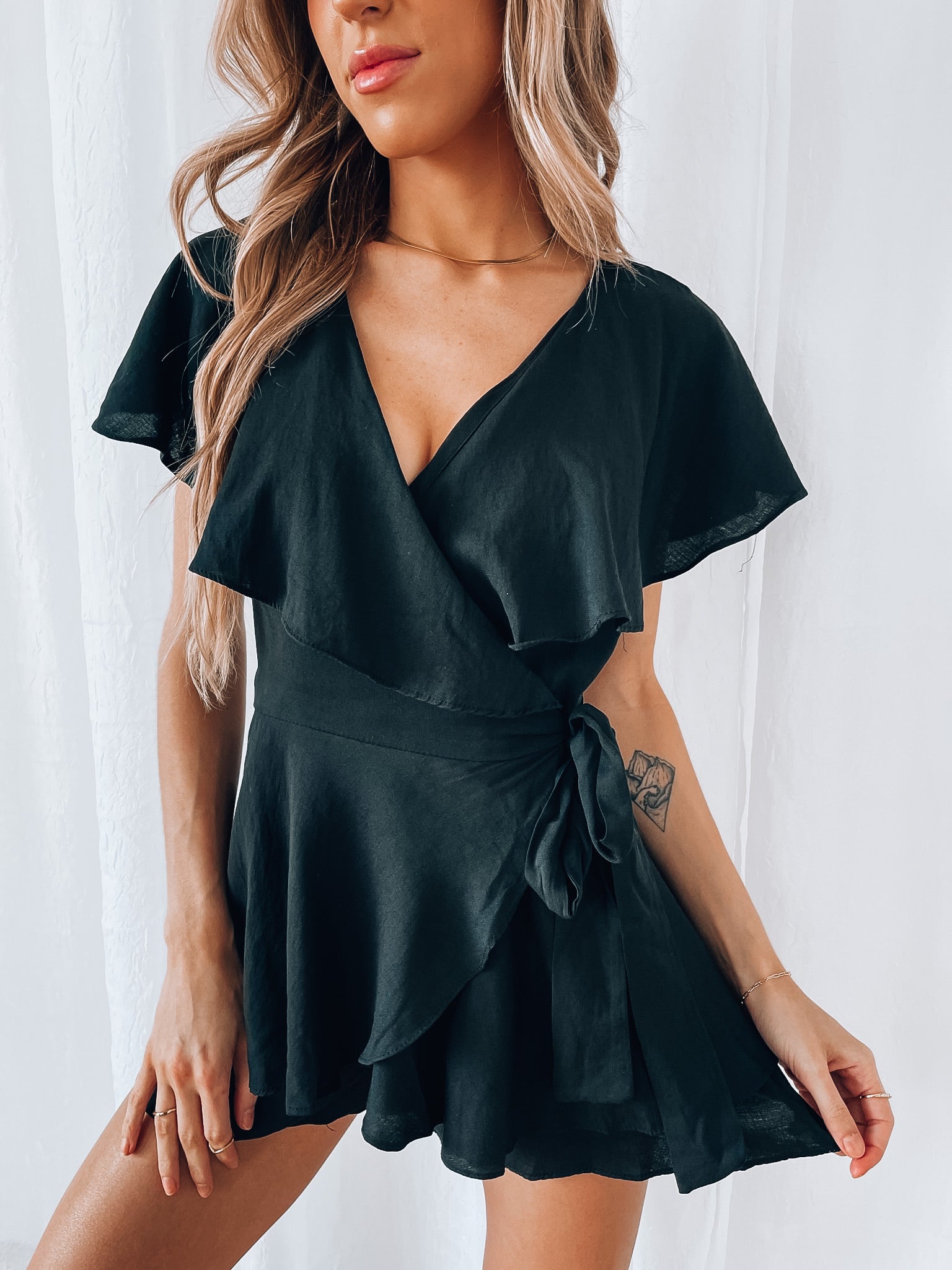 Kylah Wrap Romper