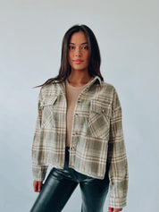 Hudson Plaid Flannel Jacket