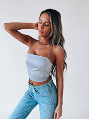 Mylah Back Lace-Up Top