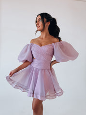 Kaylor Lavender Mini Dress