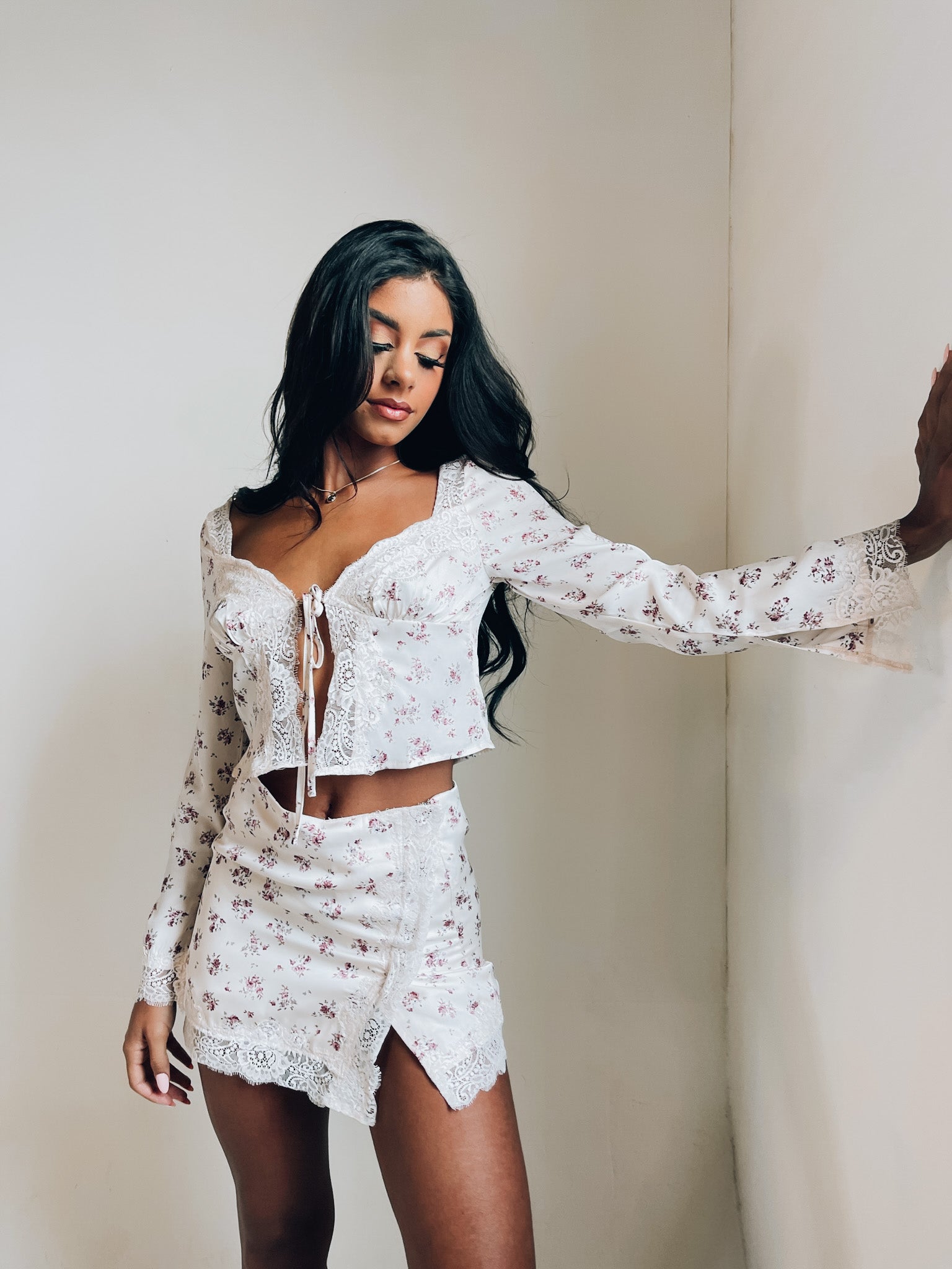 Juliet Floral Lace Set