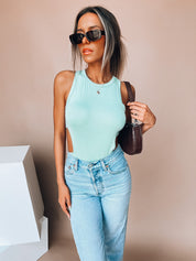 SALE :Charlie Cut Out Bodysuit