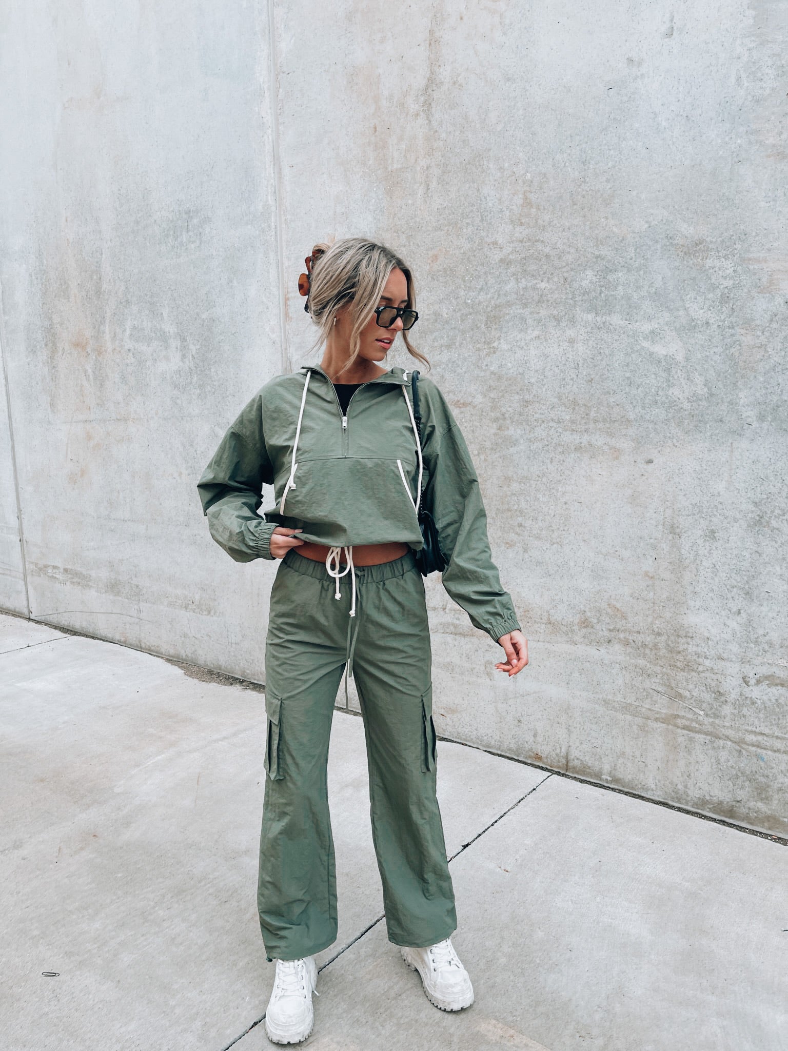 Dusty Green Joggers