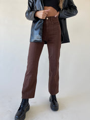 RESTOCKED: Chocolate Boyfriend Denim