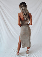 Portia Cut Out Midi Dress