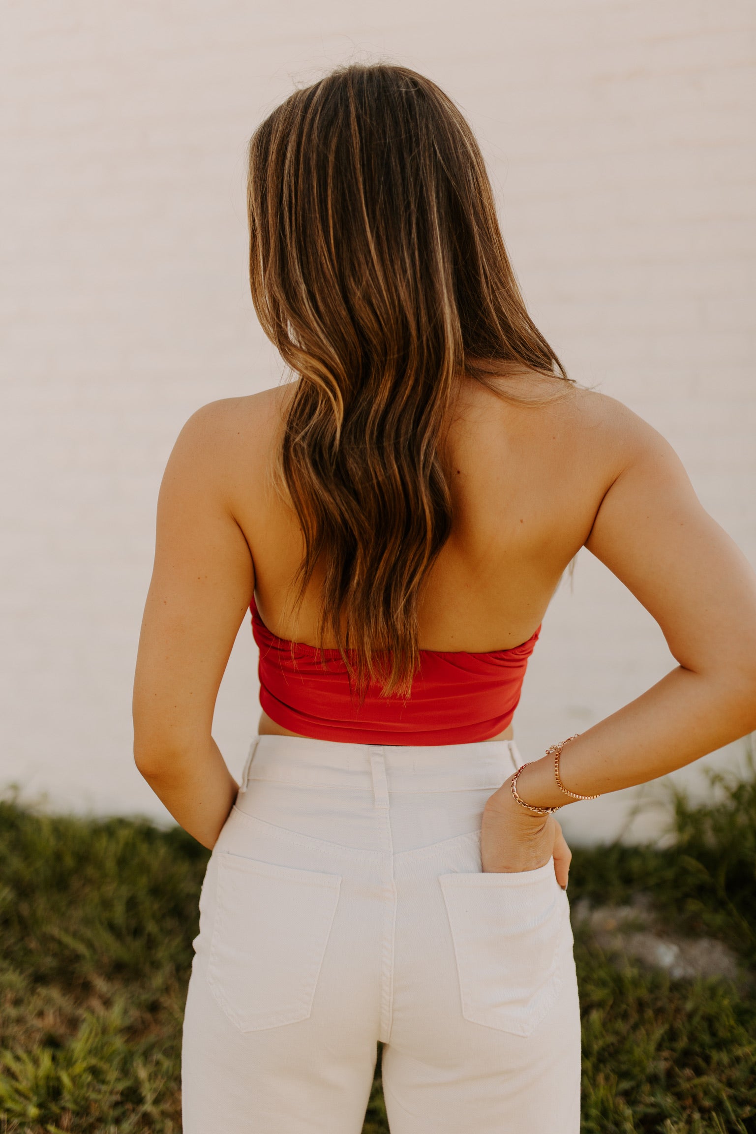 Nebraska Gameday Halter In Red