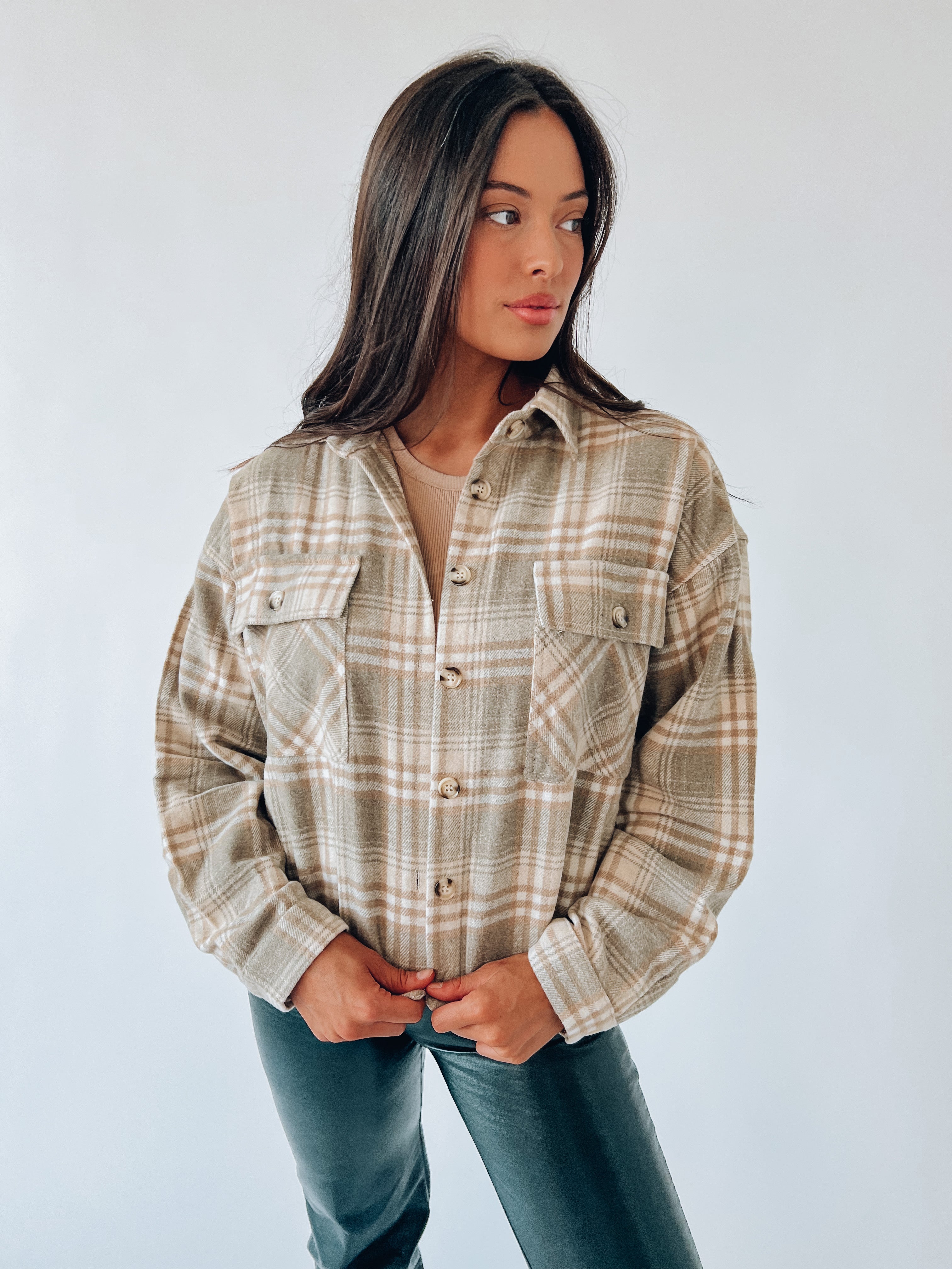 Hudson Plaid Flannel Jacket