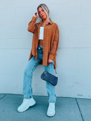 Camel Must Have Button Up