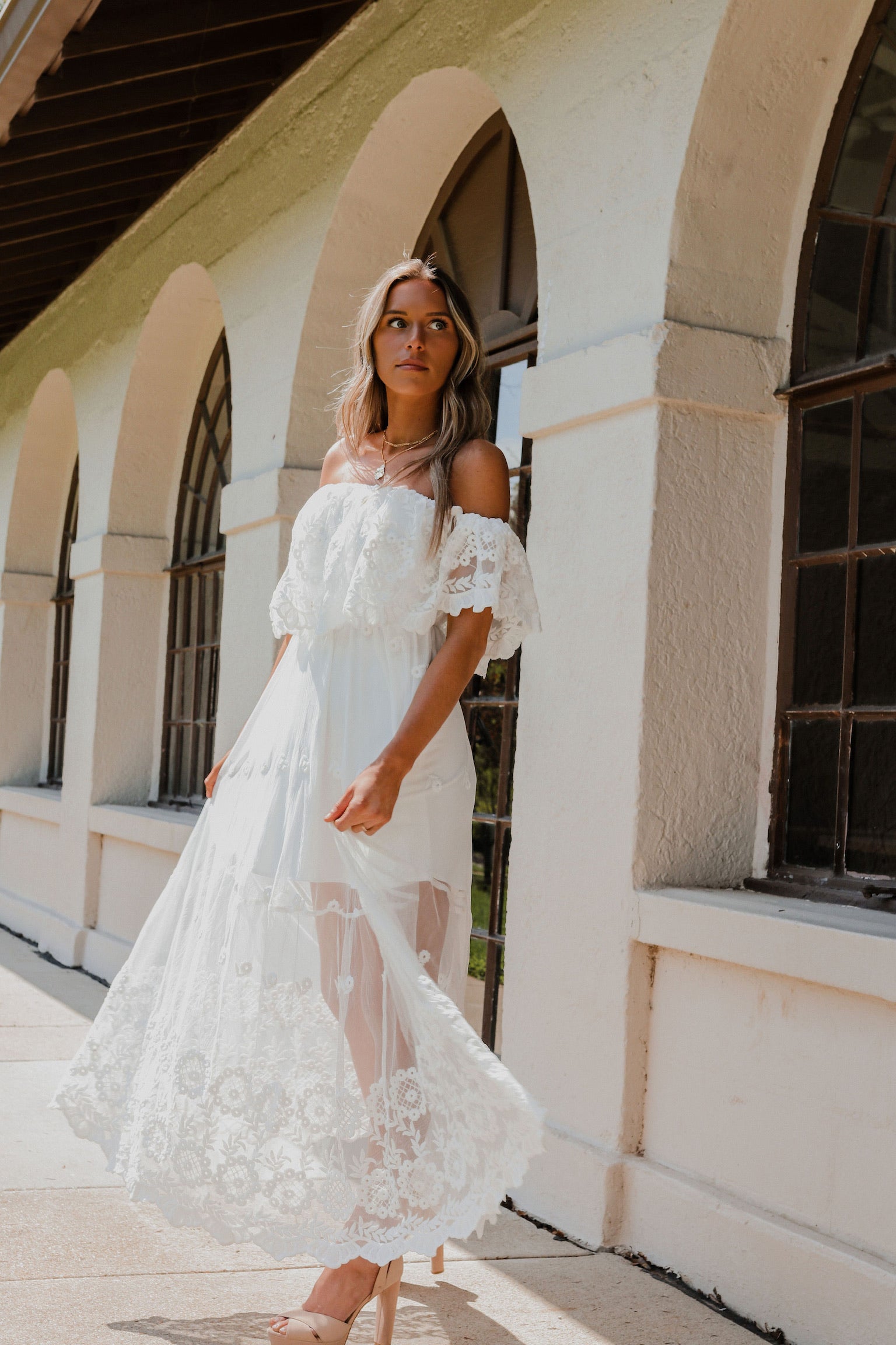 Dancing Down The Aisle Maxi Dress