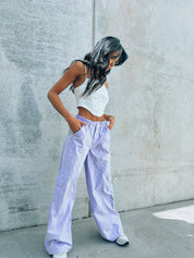 RESTOCKED :Lavender Cargo Pants