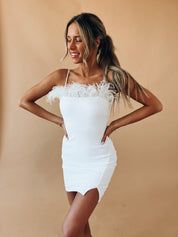 Fallyn Feather Dress
