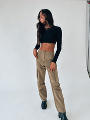 Kairi Open Back Crop Top