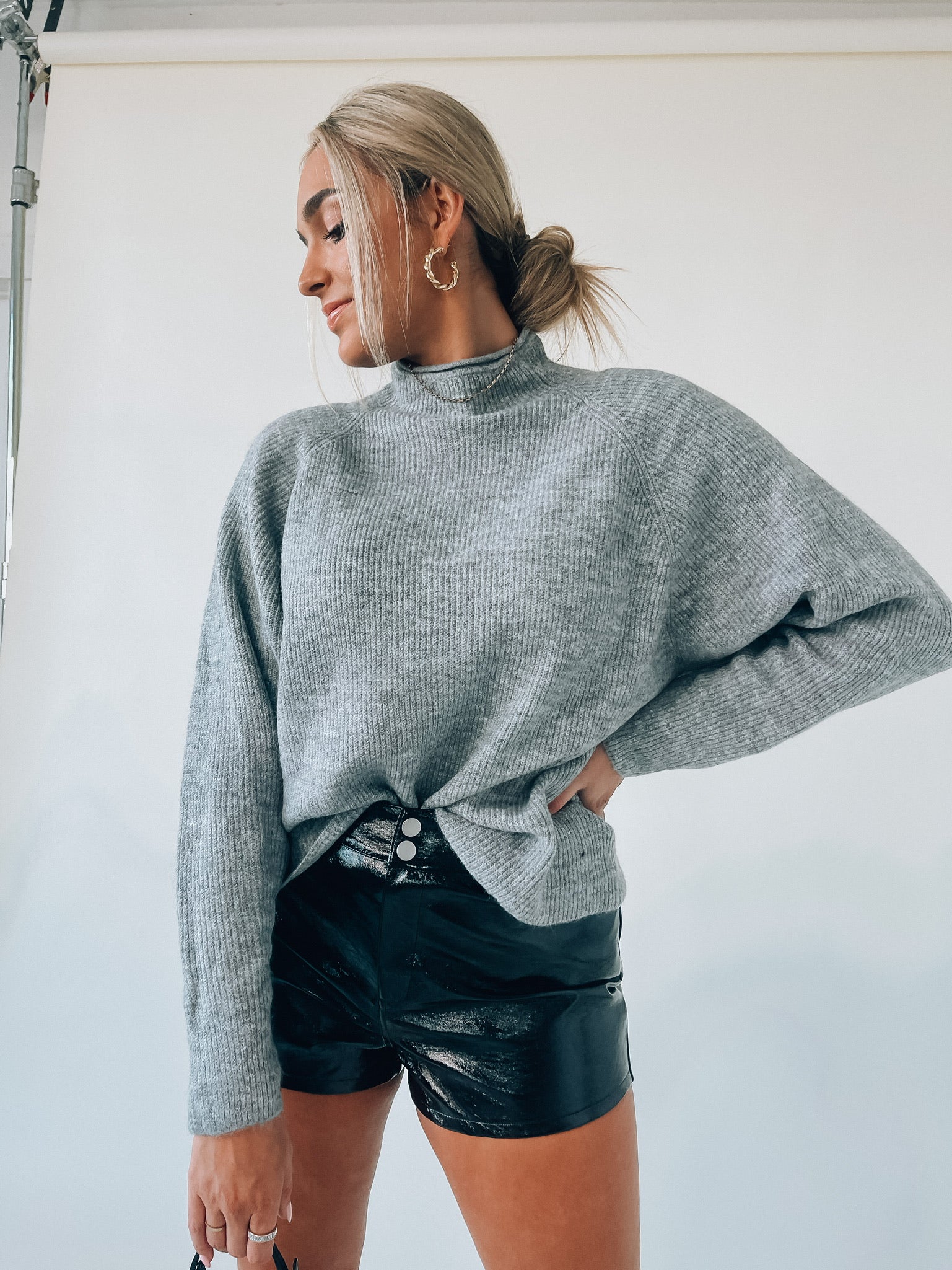 Oversized Grey Sweater