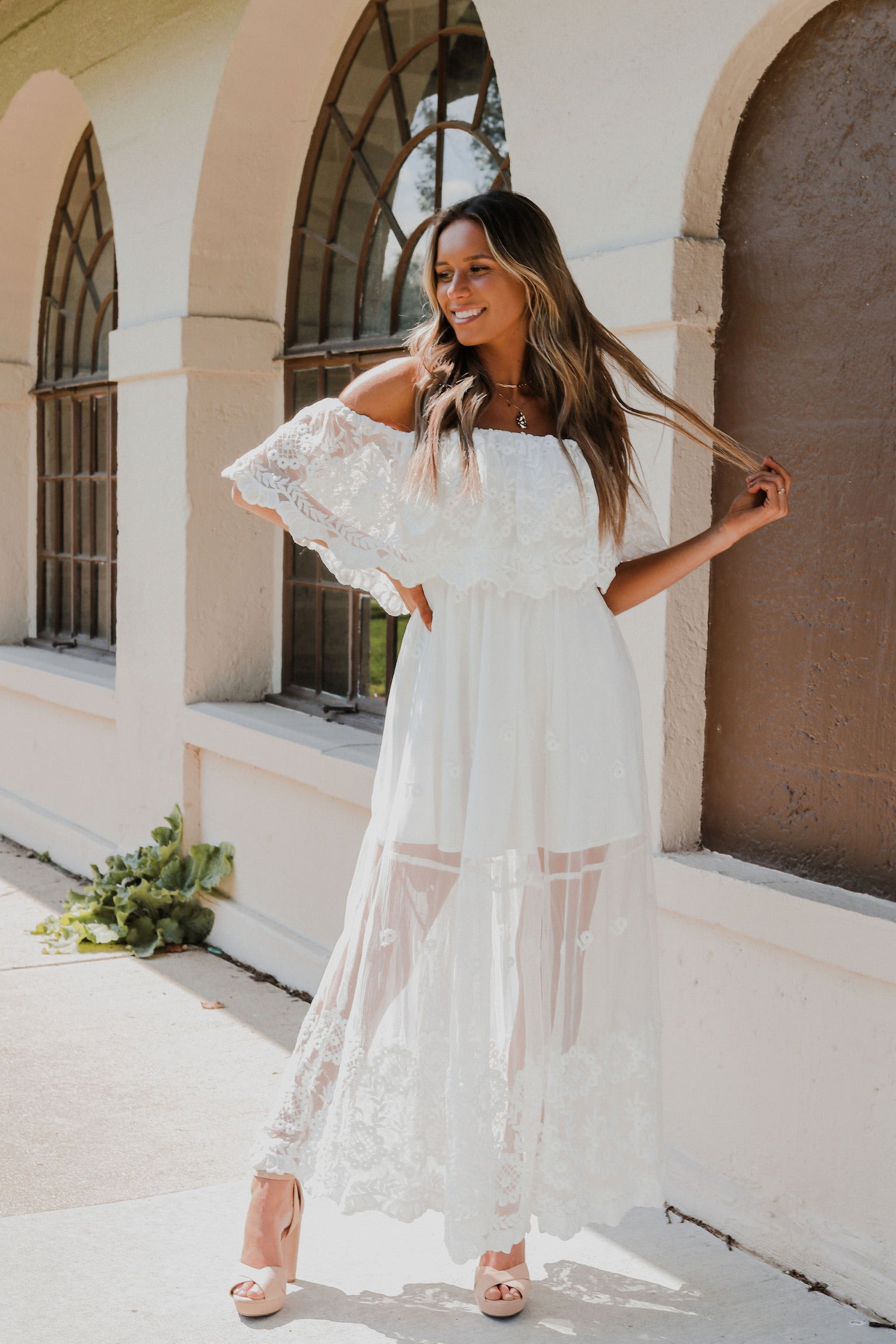 Dancing Down The Aisle Maxi Dress