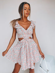 Girly Girl Cut Out Dress