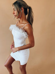 Fallyn Feather Dress