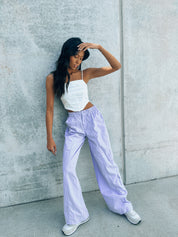RESTOCKED :Lavender Cargo Pants
