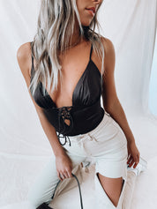 Raquel Front Tie Bodysuit