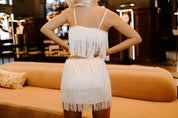 Olivia Fringe Crop Set